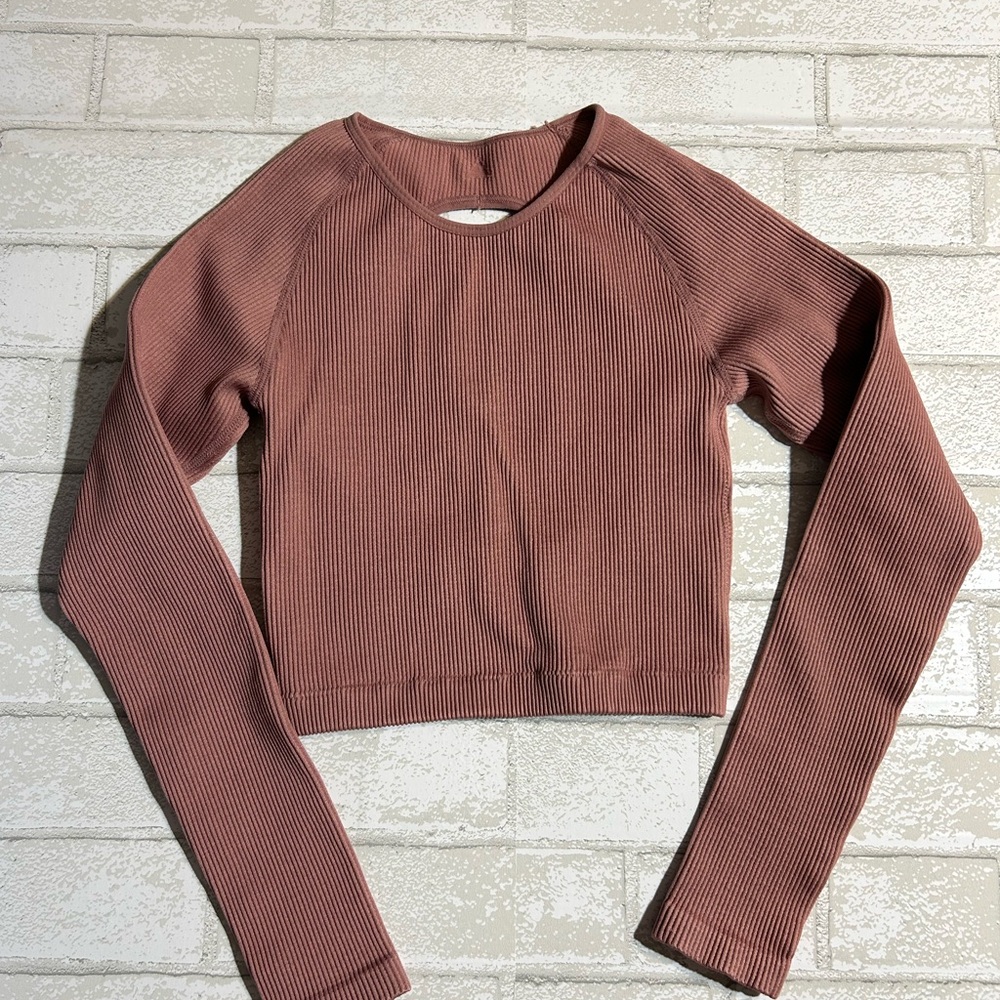 Vitality Women's Ribbed Long Sleeve Top